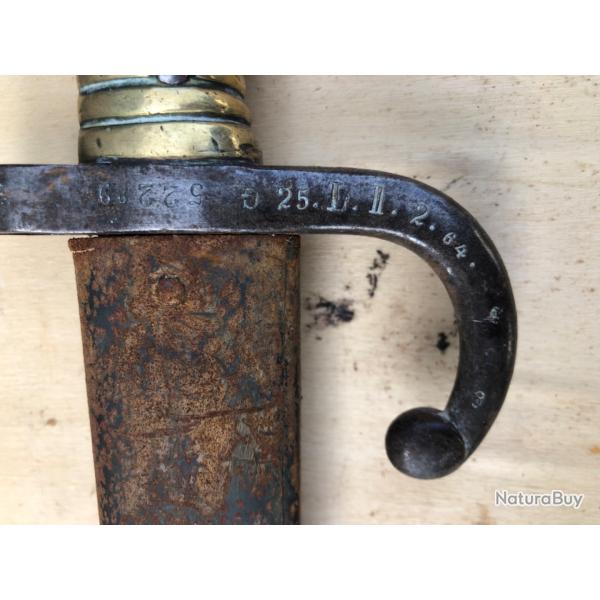 Ba�onnette chassepot de prise