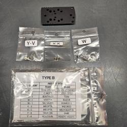 Support point rouge Type B TONI SYSTEM pour pistolet Tanfoglio Stock 1/2/3