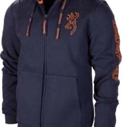 Gilet Chaud Browning Snapshot zip Sweatshirt Bleu S