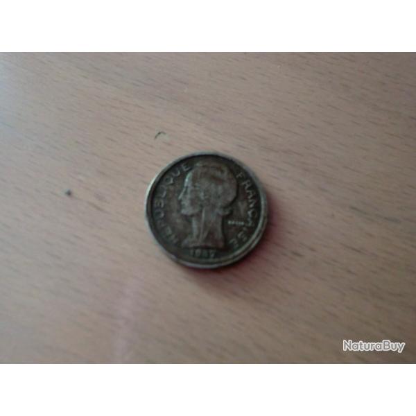 monnaie jeton telephone  PTT  1937