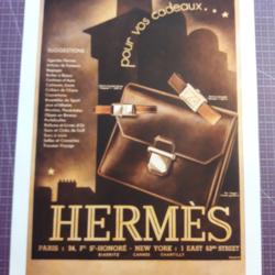Affiche Herm&egrave;s