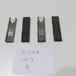 Lot A quatre Lames chargeurs clips US P17