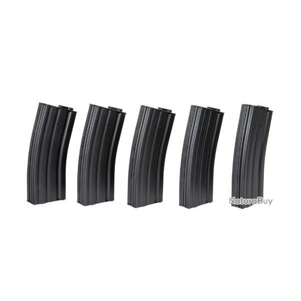 Hi-Cap 300 BB Magazine for M4/M16 Replique - black