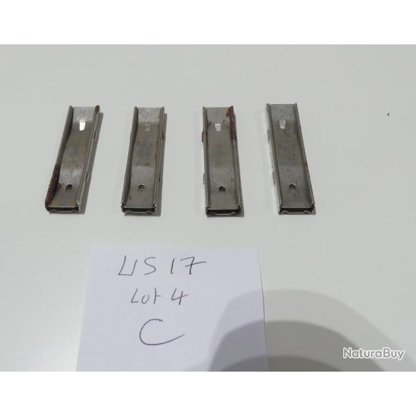 Lot C quatre Lames chargeurs clips US P17