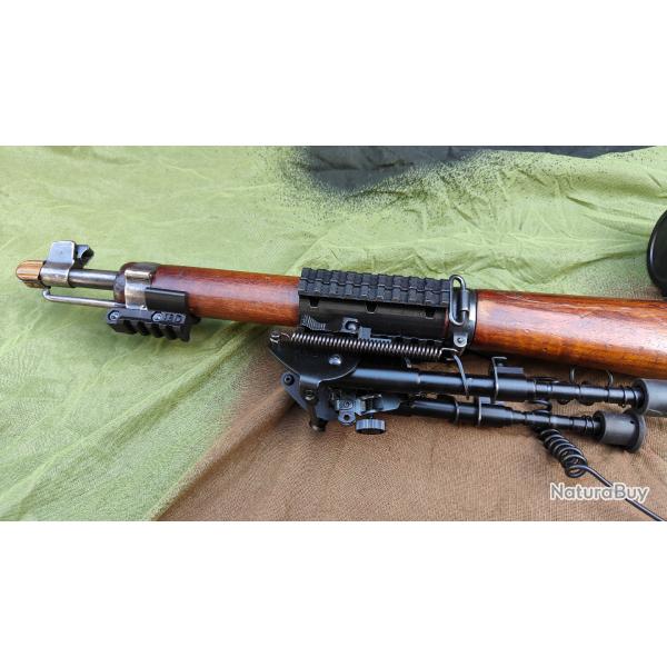 Triple Rails picatinny 20 mm 9 emplacement pour fusil Carcano