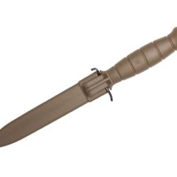 POIGNARD GLOCK BRUN SABLE SCIE