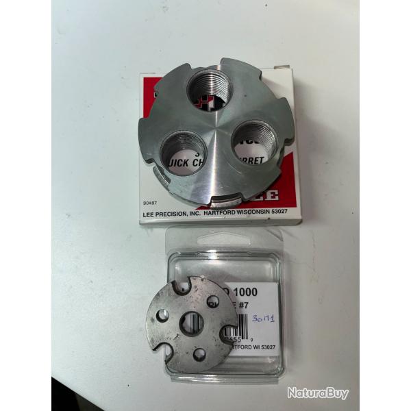 Lee Shell Plate Pro1000 #7 + Lee Turret Head