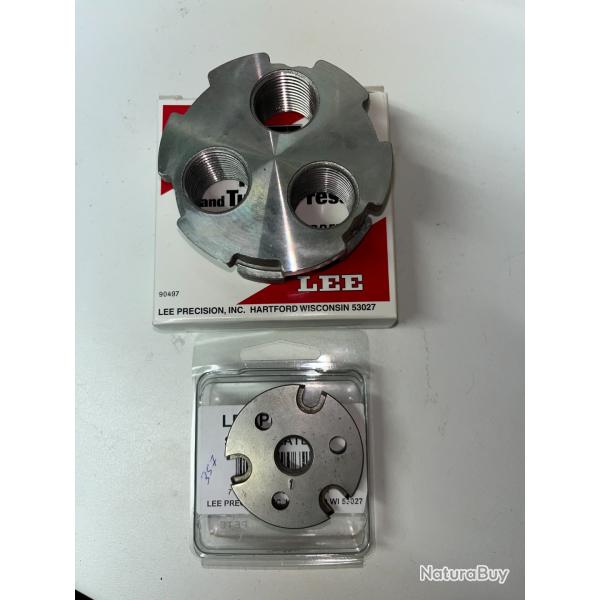 Lee Shell Plate Pro1000 #1 + Lee Turret Head