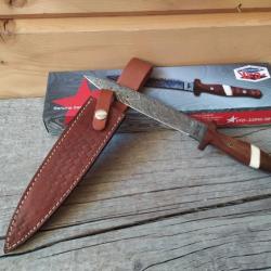 Dague Valley Forge Damas Manche en Palissandre made in USA