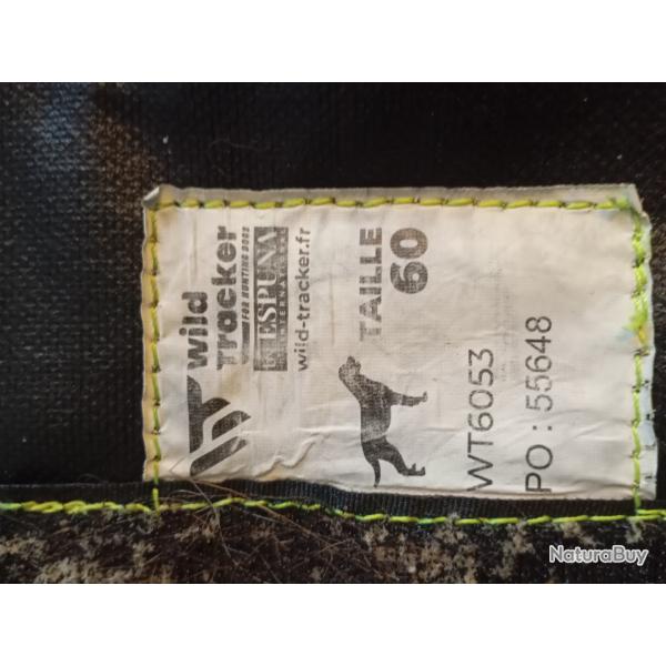 Gilet de protection wild tracker taille 60