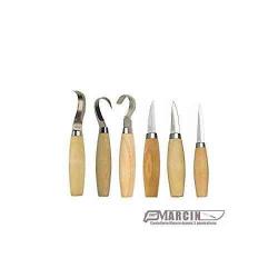 Morakniv Erik Frost - Pack Carving Set Complet 106 / 120 / 122 / 162 / 163 / 164 (Droitier) - Coutea