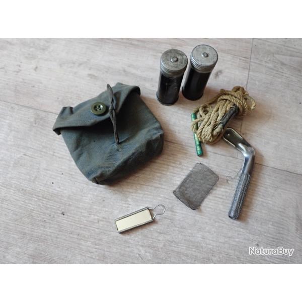 Kit nettoyage fusil 1889, 96/11, K31. R�glementaire Suisse. Complet