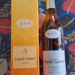 Leopaul GOURMEL  COGNAC VIEILLE R&Eacute;SERVE  70 CL COLLECTOR INTACT BO&Icirc;TE D'ORIGINE RARE