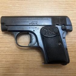 Pistolet semi-automatique Baby Browning cal 22lr  &agrave; 1� sans prix de r&eacute;serve !