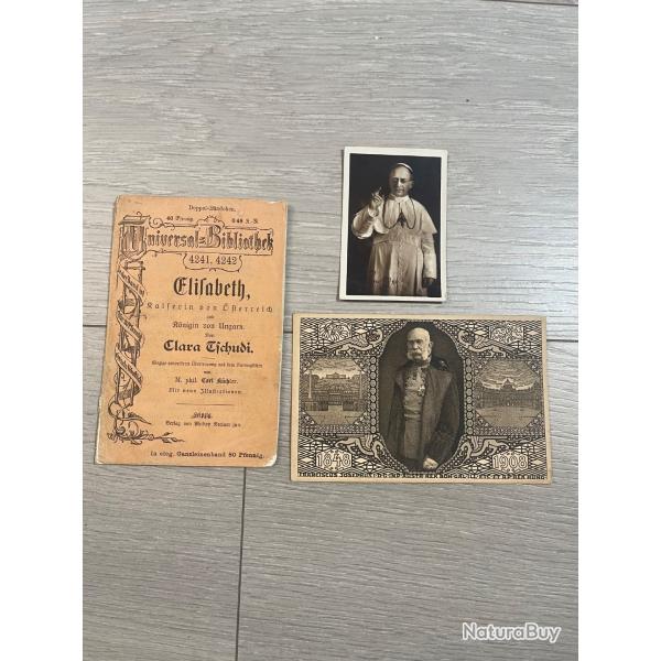 un ensemble de documents Empire austro Ongrois