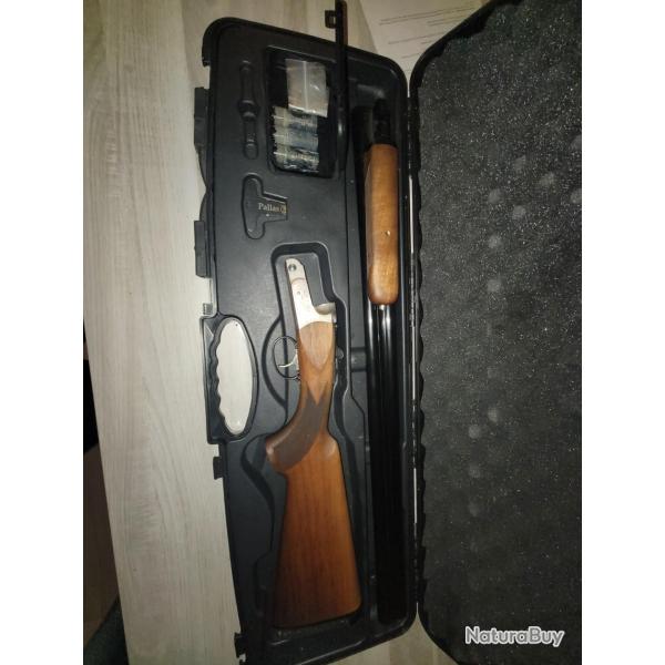 Fusil Juxtapos� Pallas Arcadia Bois 12/70 71cm