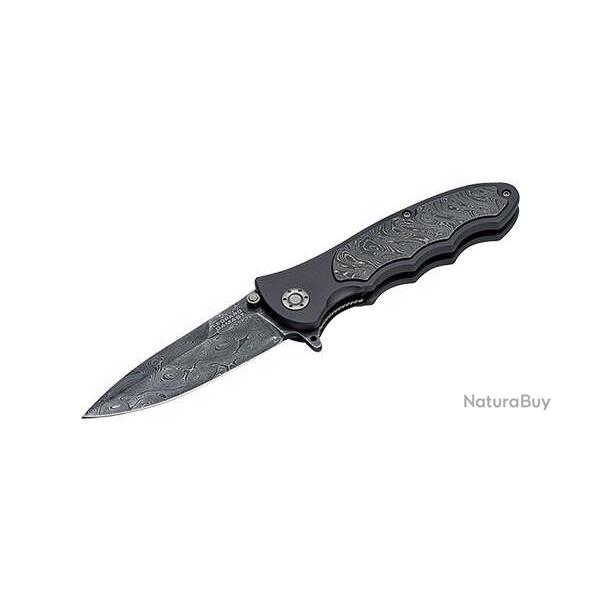 Couteau pliant Boker Leopard-Damascus III Collection