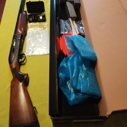 1 euros sans prix de r&eacute;serve fusil semi-auto Atlas force Zaclor cal 12/76 neuf jamais tir&eacute;