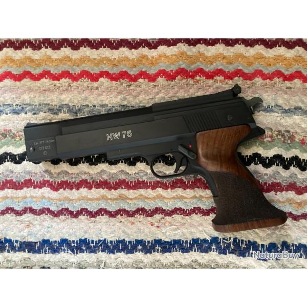 Pistolet Weihrauch HW75 4,5mm �tat neuf