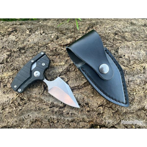 Couteau convertible D2 - Push Dagger / Droit ench�re