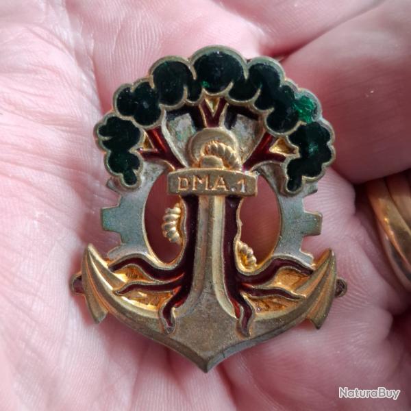 INSIGNE DMA 1 ( SENEGAL 1947 / 1957 )