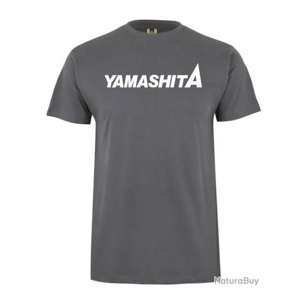 TEE SHIRT YAMASHITA GRIS FONCE