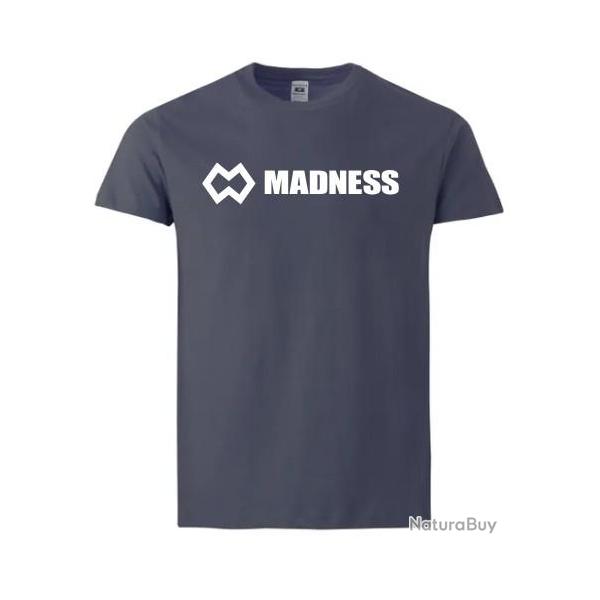 TEE SHIRT MADNESS BLEU DENIM - XL
