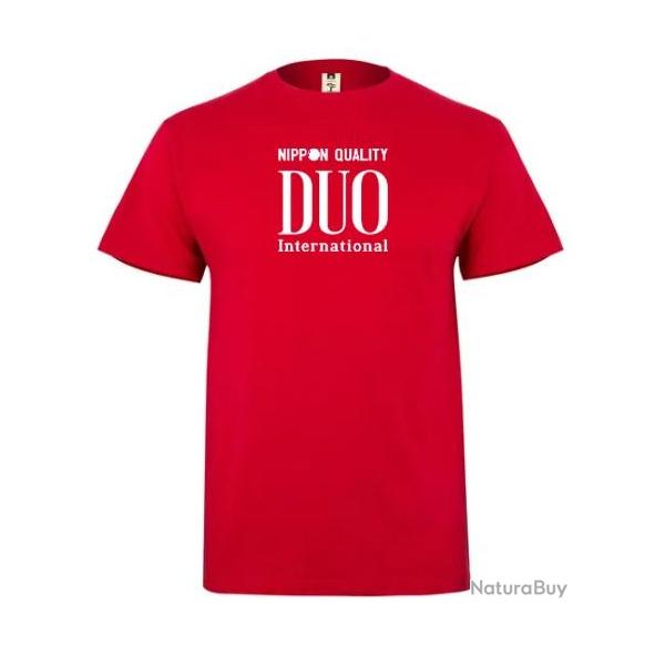 TEE SHIRT DUO ROUGE - XXL