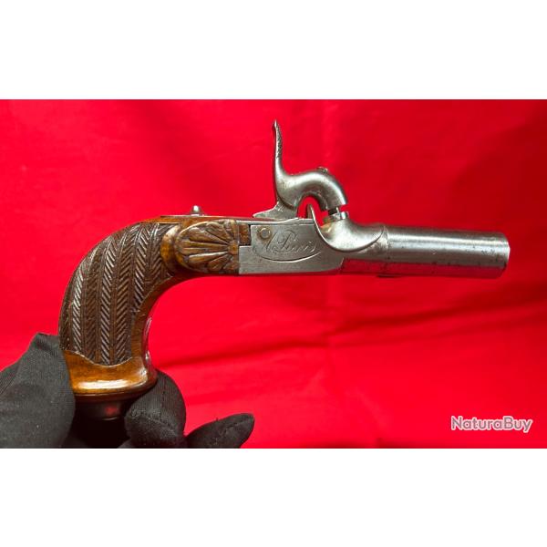 Magnifique pistolet � percussion " Lepage � Paris " - Parfait �tat