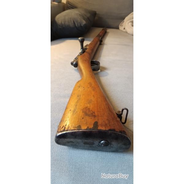 Ancien fusil poudre noire