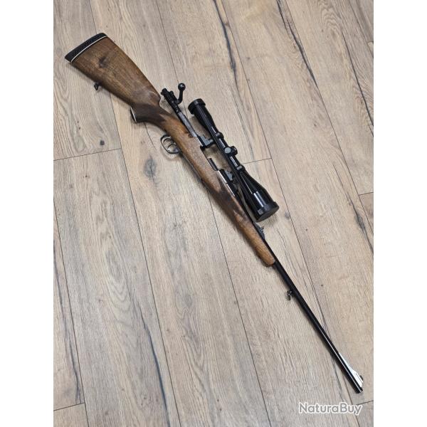 Mauser Calibre 8x68S avec stecher + lunette schmidt & bender 8x56