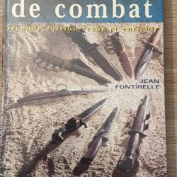 Livre &laquo;&nbsp;COUTEAUX de COMBAT&nbsp;&raquo; de Jean FONTVIELLE.  &eacute;tat Neuf