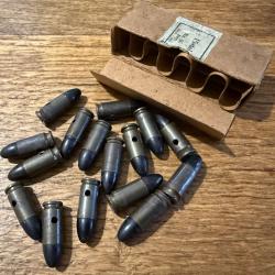 Bo&icirc;te munitions 9mm allemande neutralisees