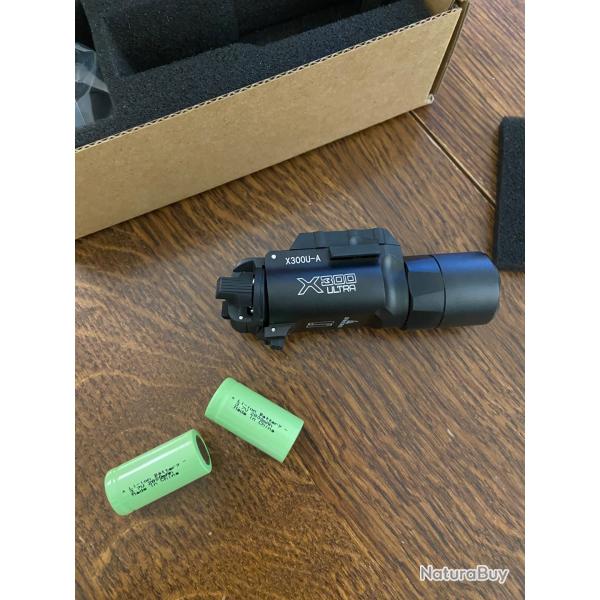 Lampe X300 Noir Airsoft pour Glock 17 NEUF