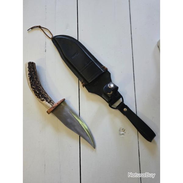 Couteau de chasse artisanal