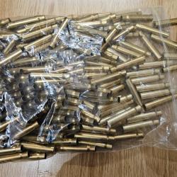 Lot de 200 douilles 8x57JRS NORMA tir&eacute;e 1 fois (nettoy&eacute;e, d&eacute;samorc&eacute;e et recalibr&eacute;e)