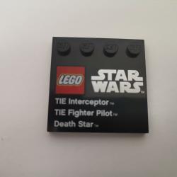 Socle Lego TIE Interceptor TIE Fighter Pilot Death Star
