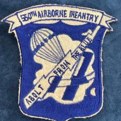 Reproduction patch US WW 2 550&egrave;me division infanterie a&eacute;roport&eacute;e