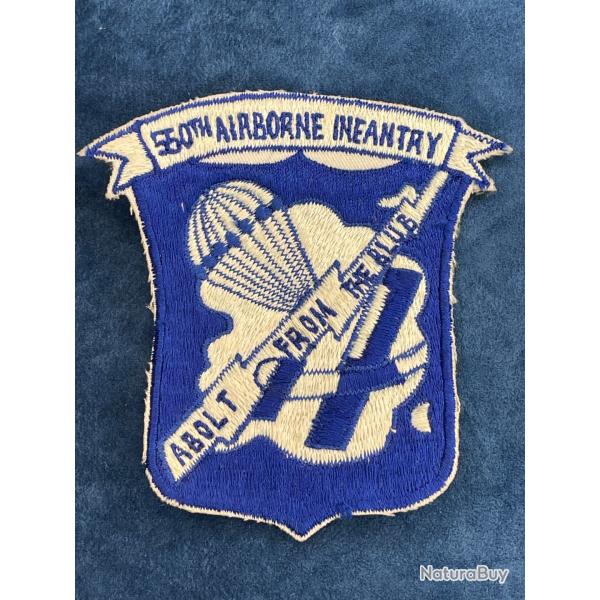 Reproduction patch US WW 2 550�me division infanterie a�roport�e