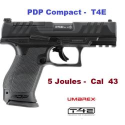 Pistolet  PDP Compact 4''  - Cal 43 -11 Joules
