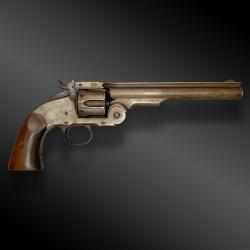 REVOLVER SCHOFIELD, 1ER MOD&Egrave;LE, NUM&Eacute;RO DE SERIE 25 &Eacute;tats-Unis, 1875