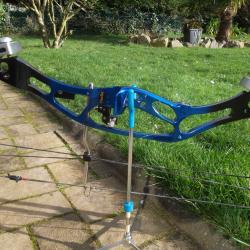 Arc &agrave; Poulies Hoyt Ultratec Gaucher Bleu