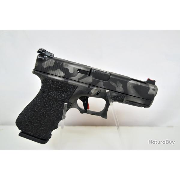 Pistolet semi-automatique GLOCK 19 C Gen 4 CUSTOM CAMO - Cal. 9x19