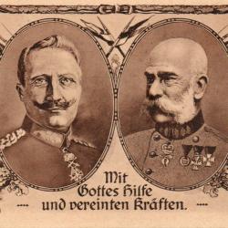 CPA - Guillaume II et Fran&ccedil;ois-Joseph - Union des forces-N&deg;7469