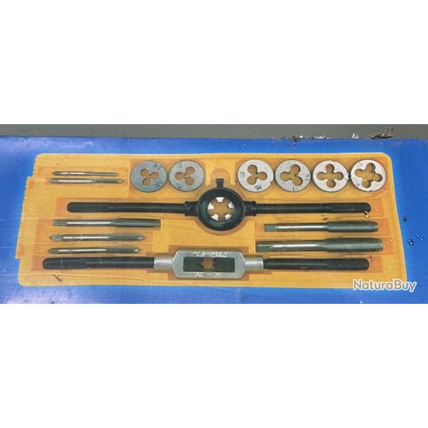 jeu de 7 fili�res + 7 tarauds