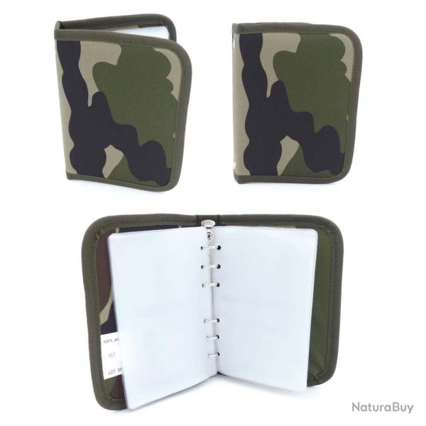 CLASSEUR A6 CAMO CE CHEF DE GROUPE CLASSEUR+10F