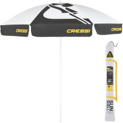 Cressi Sunshell Pro Umbrella - Parasol d'Ext&eacute;rieur L&eacute;ger et Portable, R&eacute;glable et Inclinable pour se