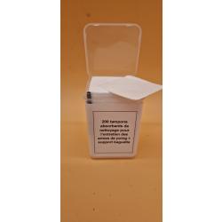 Patchs de nettoyage pour armes de poing, non tiss&eacute;