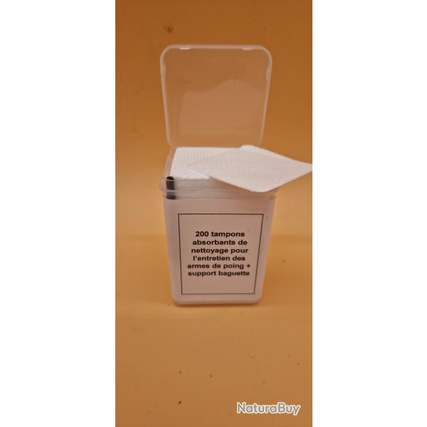 Patchs de nettoyage pour armes de poing, non tiss�