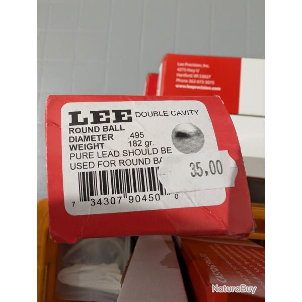 Moule � balles Lee double cavit� .495 182gn